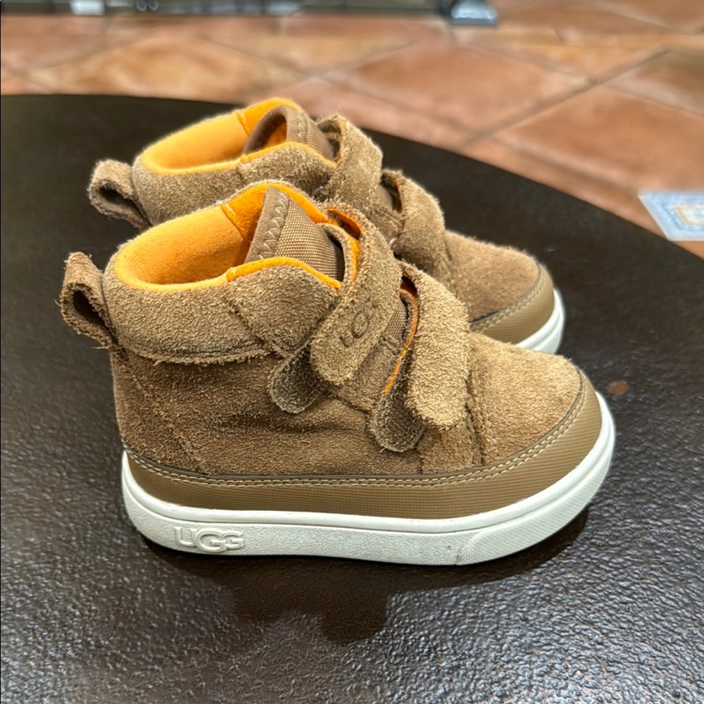 UGG Kids Brown Suede Boots